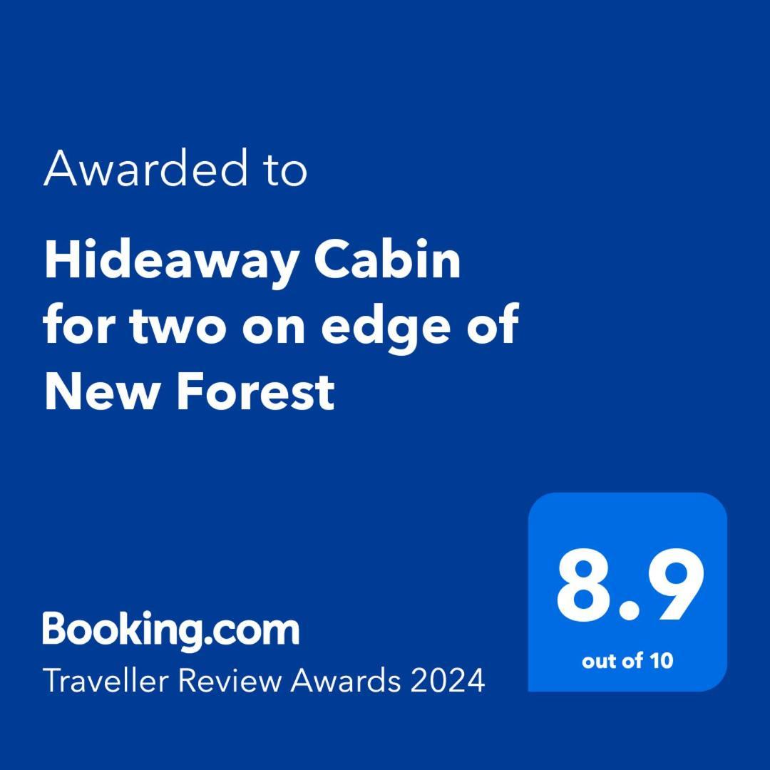 Hideaway Cabin For Two On Edge Of New Forest Hinton  Exterior foto
